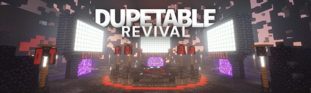 DUPETABLE RELAUNCH